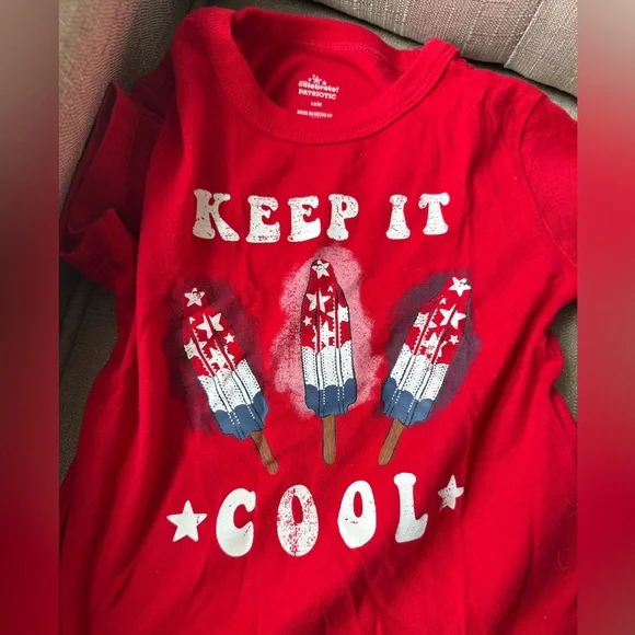 Baby Boy Summer Shirt Bundle - 12 Month Shirts - American Patriotic Shirts - Picture 2 of 6